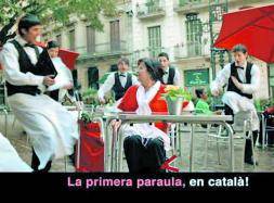 GENERALITAT Imagen de la campaÃ±a de promociÃ³n del catalÃ¡n