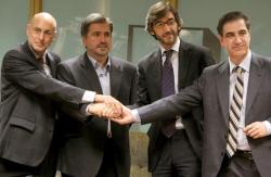 Populares y socialistas sellan el pacto en el PaÃ­s Vasco (EFE)