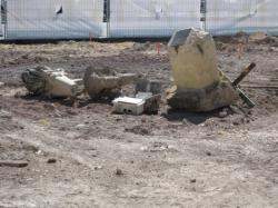 Estado en el que ha quedado el monumento