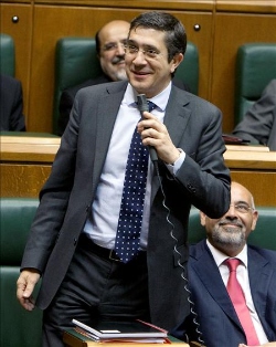 LÃ³pez, durante la votaciÃ³n.