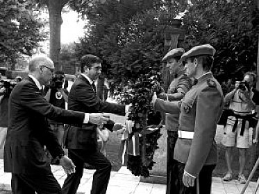 Patxi LÃ³pez y Rodolfo Ares con los