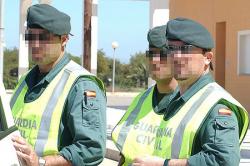Agentes de la Guardia Civil.