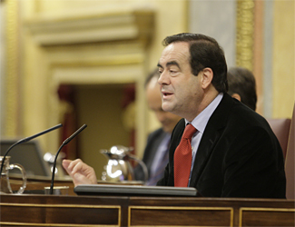 JosÃ© Bono, presidente del Congreso de los Diputados (Foto: Congreso).