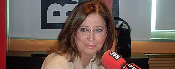 Irene Rigau, consejera de Enseñanza (Foto: RAC1). Irene Rigau, consejera de Enseñanza (Foto: RAC1).