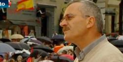 JosÃ© Antonio Ortega Lara, durante su intervenciÃ³n en la concentraciÃ³n de VcT | Imagen TV