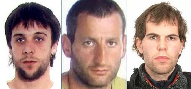 Xabier Aranburu, Andoni Goikoetxea y Oier Ibarguren Xabier Aranburu, Andoni Goikoetxea y Oier Ibarguren