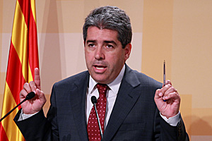 El portavoz de la Generalidad, Francesc Homs, en una imagen de archivo (Foto: gencat.cat). El portavoz de la Generalidad, Francesc Homs, en una imagen de archivo (Foto: gencat.cat).